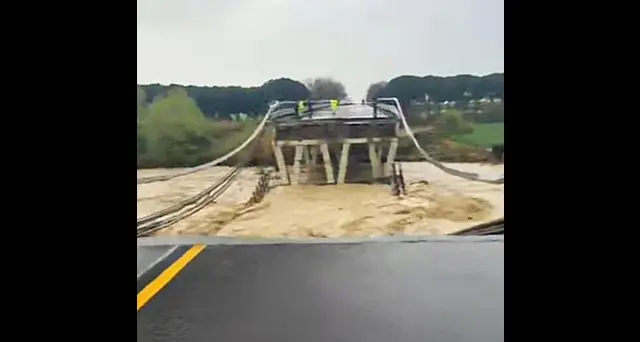 Ponte crollato sul Trigno: Anas, tratto ss 16 era già chiuso al traffico