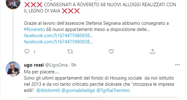 Rovereto ha un nuovo quartiere, case popolari alla ex Marangoni Meccanica (con polemica politica fra Fugatti e Ugo Rossi)