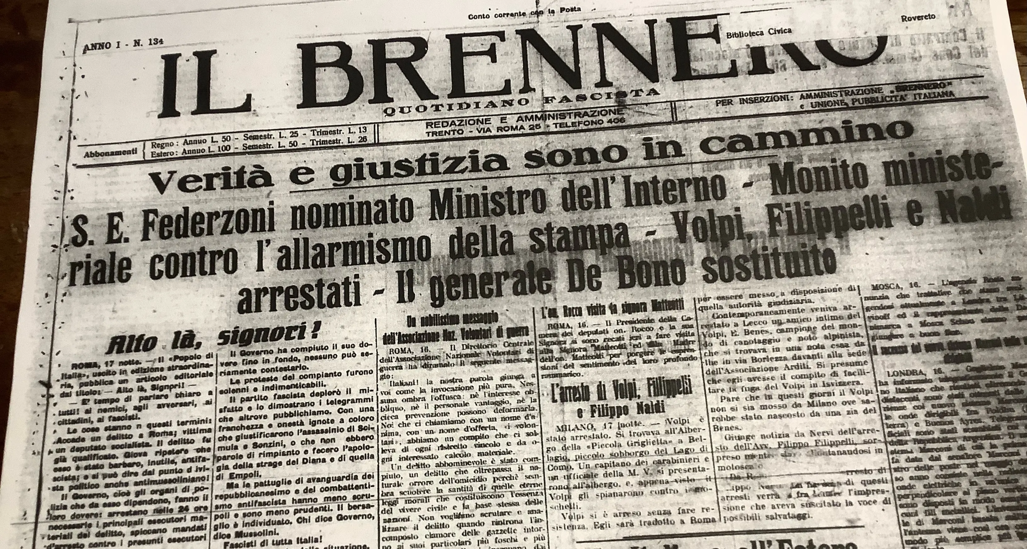 Giacomo Matteotti: 100 anni fa il delitto di regime che svelò il vero volto del fascismo