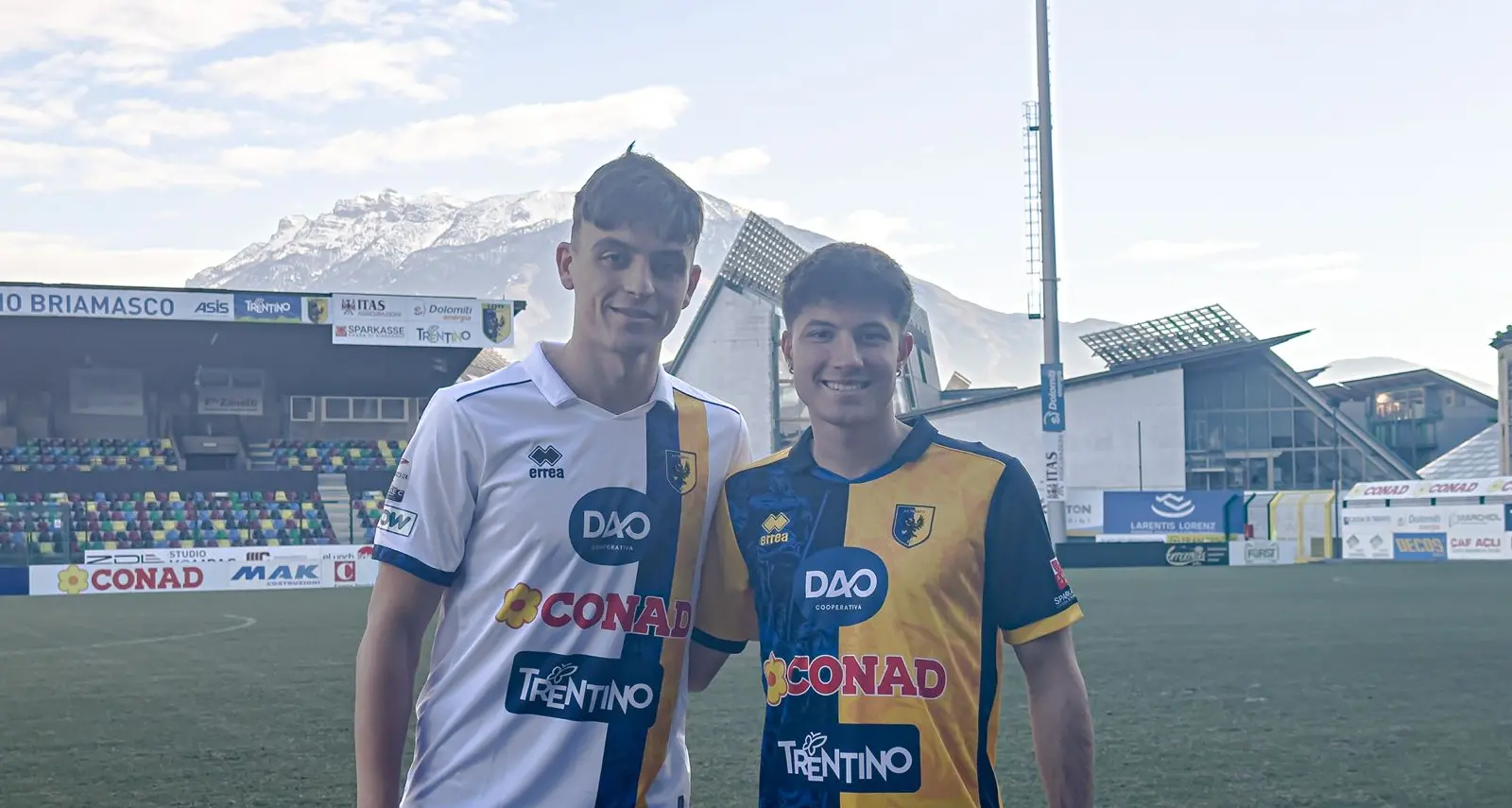Il Calcio Trento si rinforza: ecco Caccavo e Puletto, due giovani da giovanili blasonate e serie B