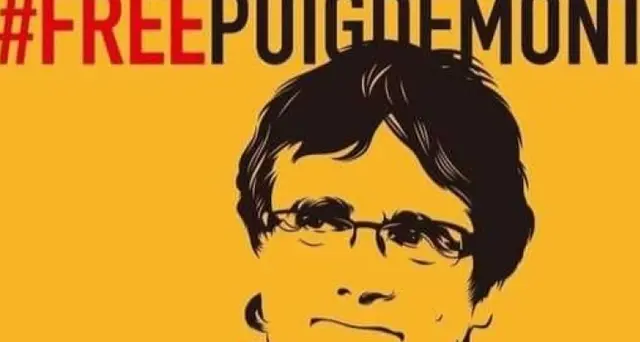 Puigdemont: mobilitazione social con hashtag per liberazione