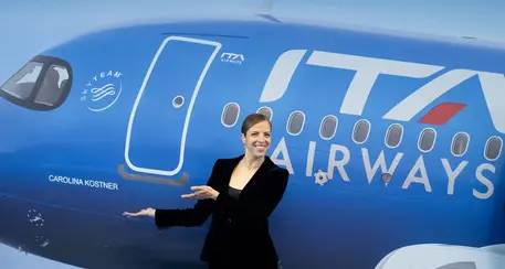 La gioia di Carolina Kostner: “Onorata di avere un aereo Ita con il mio nome”