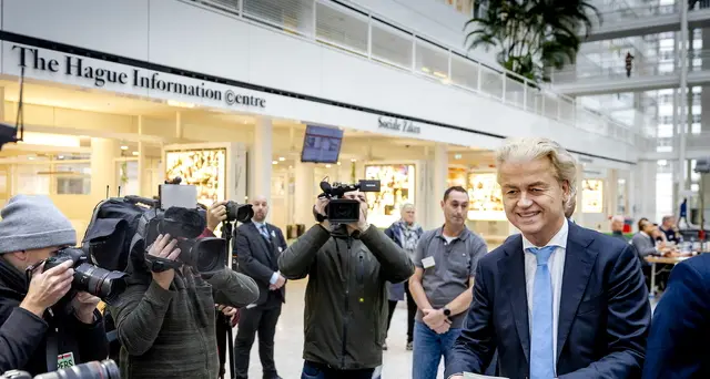 Olanda: exit poll, l'estrema destra di Wilders in testa