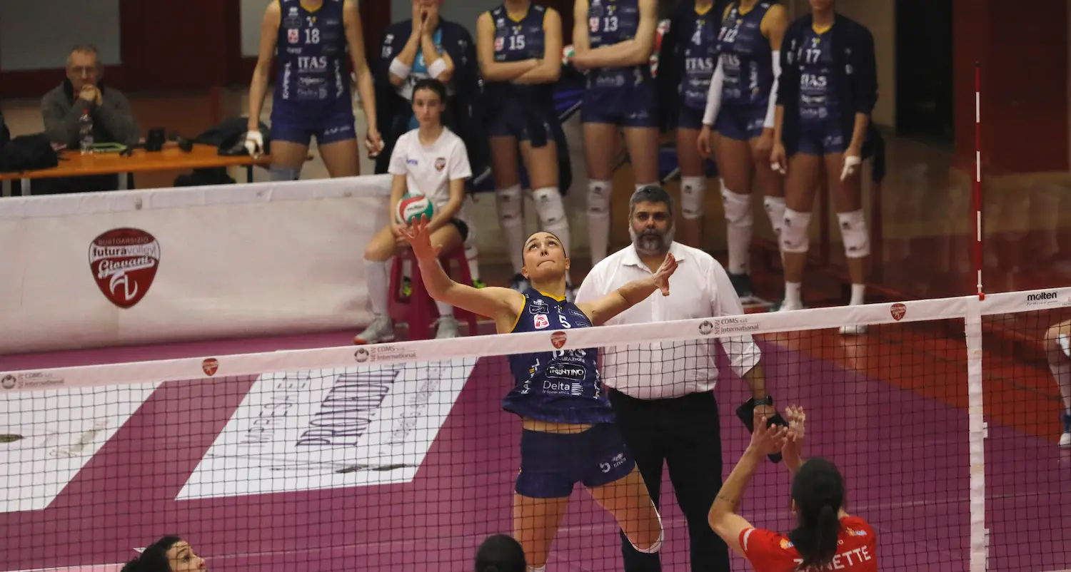 L’Itas Trentino femminile è implacabile: rimonta da urlo contro Busto Arsizio