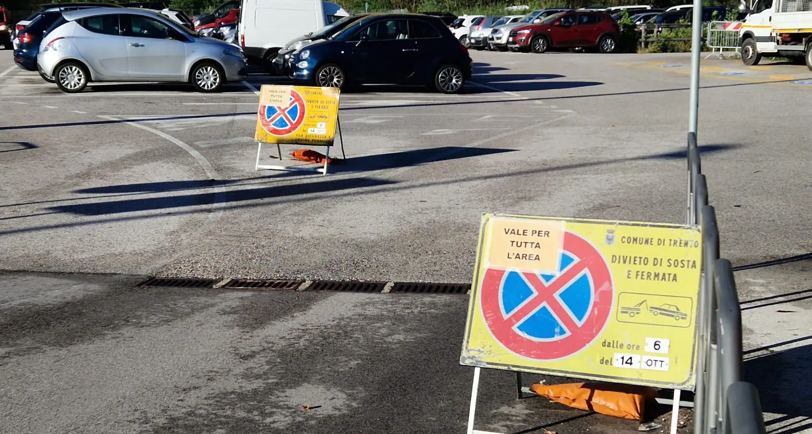 Parcheggio ex Italcementi: domani lunedì 14 chiuso per realizzare la nuova segnaletica