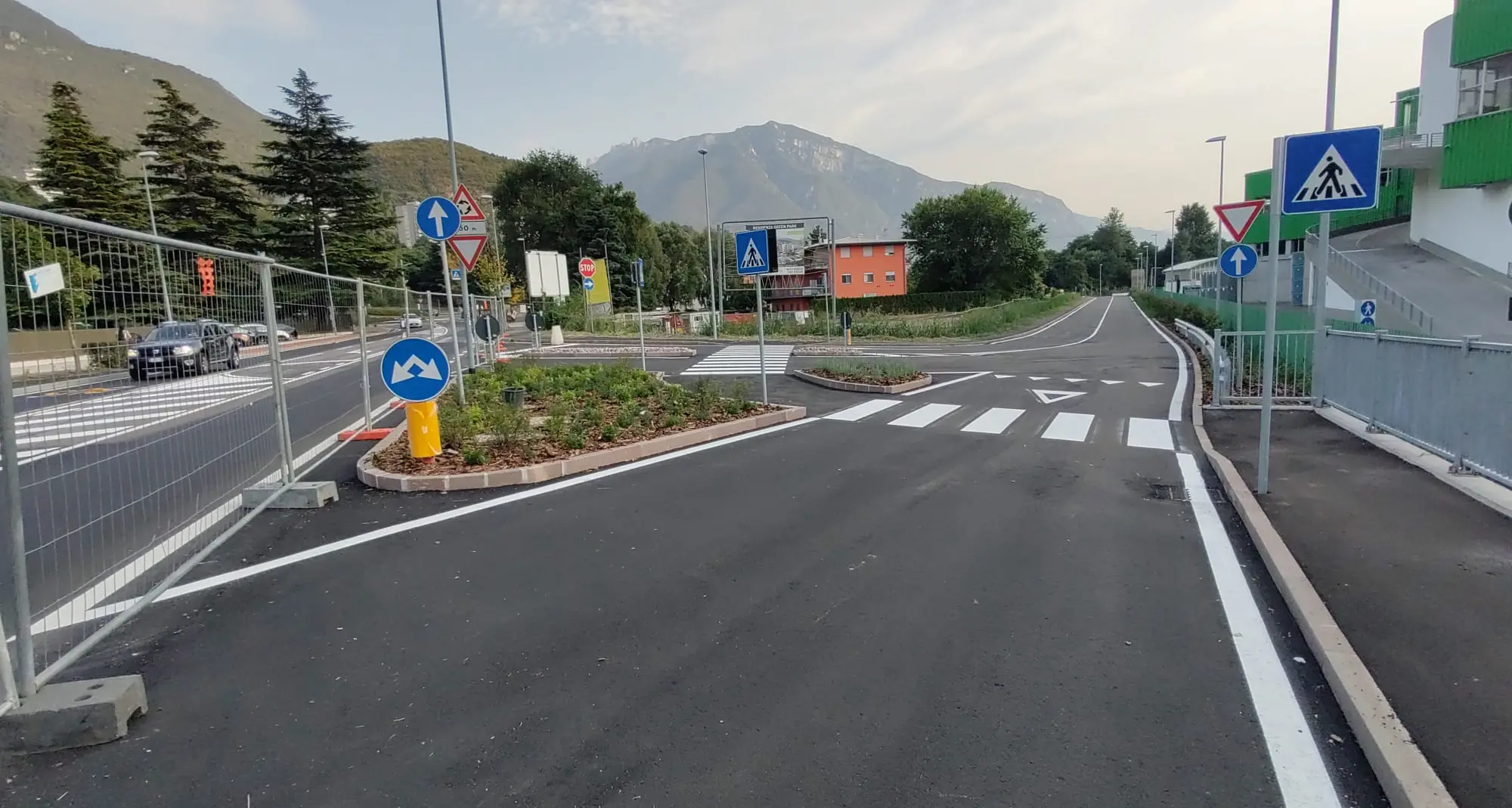 Giovedì apre la «bretella»: da via Degasperi al palazzetto delle Ghiaie, collegamento completato