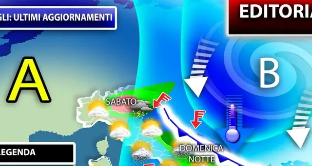 Pasqua: tempo soleggiato ma farà più fresco. Instabile al Sud