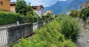 Fersina, tagli alla vegetazione lungo viale Bolognini e via Marsala