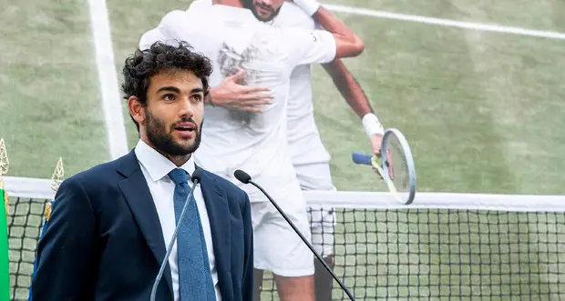 Risentimento muscolare per Berrettini, addio alle Olimpiadi