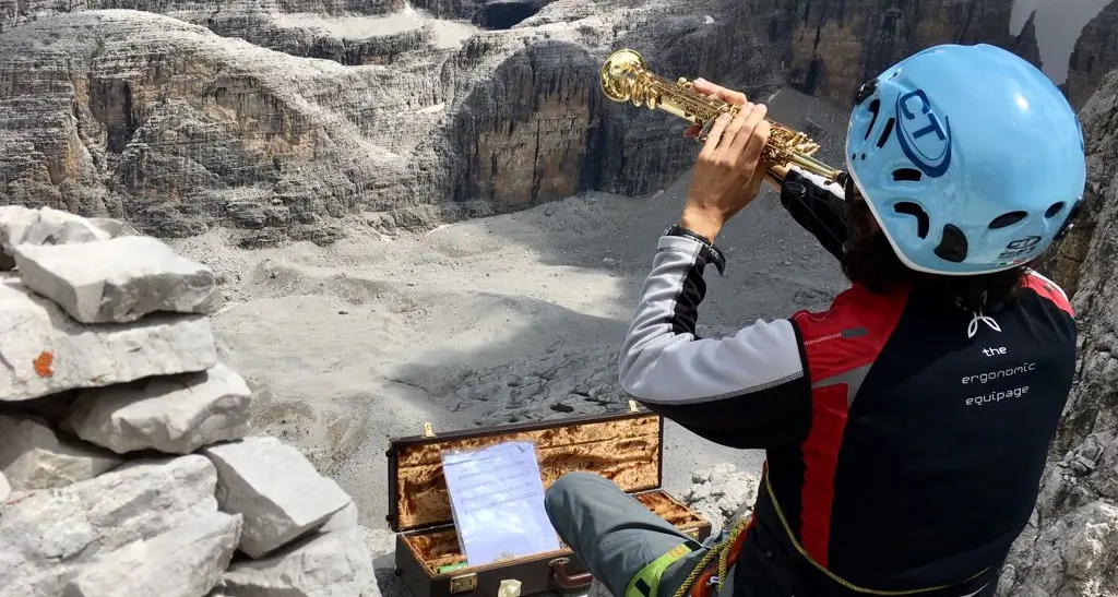 Musica dalle cime del Brenta: domani la performance, per portare i disabili in montagna