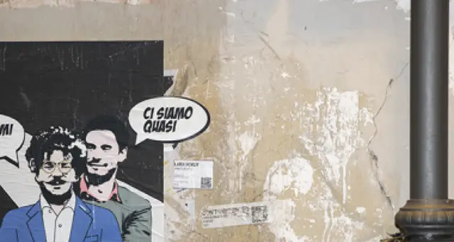 Zaki: in opera street artist Laika, Regeni torna ad abbracciarlo