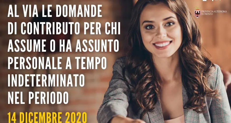 Al via le domande di contributo per chi assume o ha assunto a tempo indeterminato: tutto quello che c’è da sapere