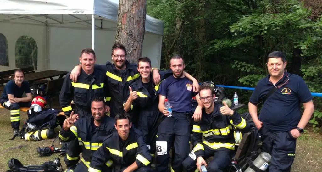 I vigili del fuoco di Pergine: azione, impegno, spirito di squadra