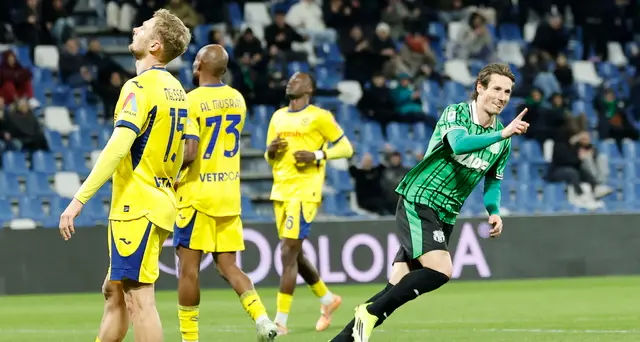 Serie A: Sassuolo-Verona 3-0