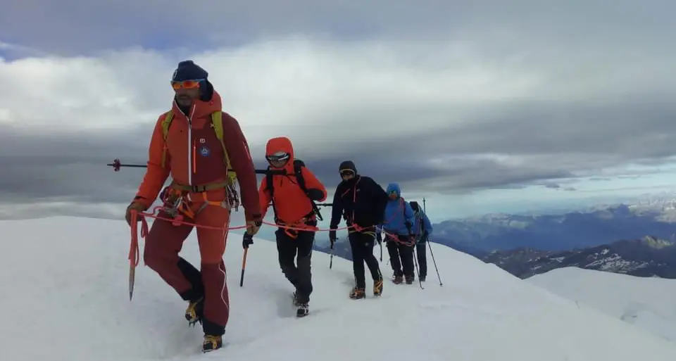 La scalata della vita: la cordata sul Monte Rosa, nonostante trapianti e fibrosi cistica