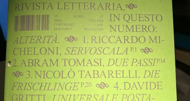 Una rivista chiamata Manaròt, e quella splendida letteratura atesina sommersa (mochenette calde e furti alle Poste compresi)