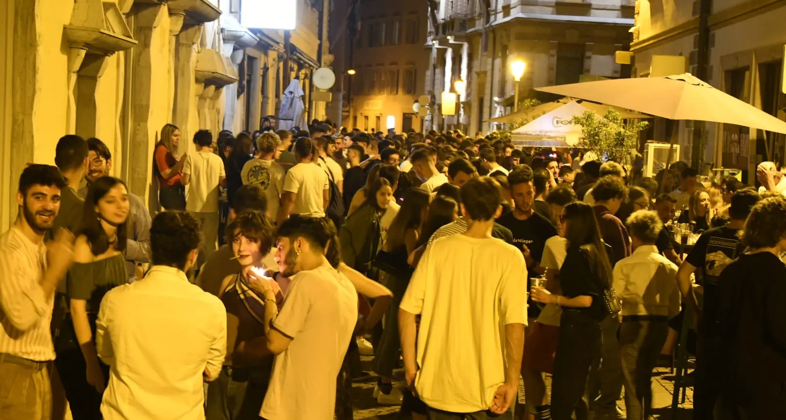 La \"Notte bianca\"? Sì, ma solo dei trentini: i fan di Vasco non «invadono» il centro storico