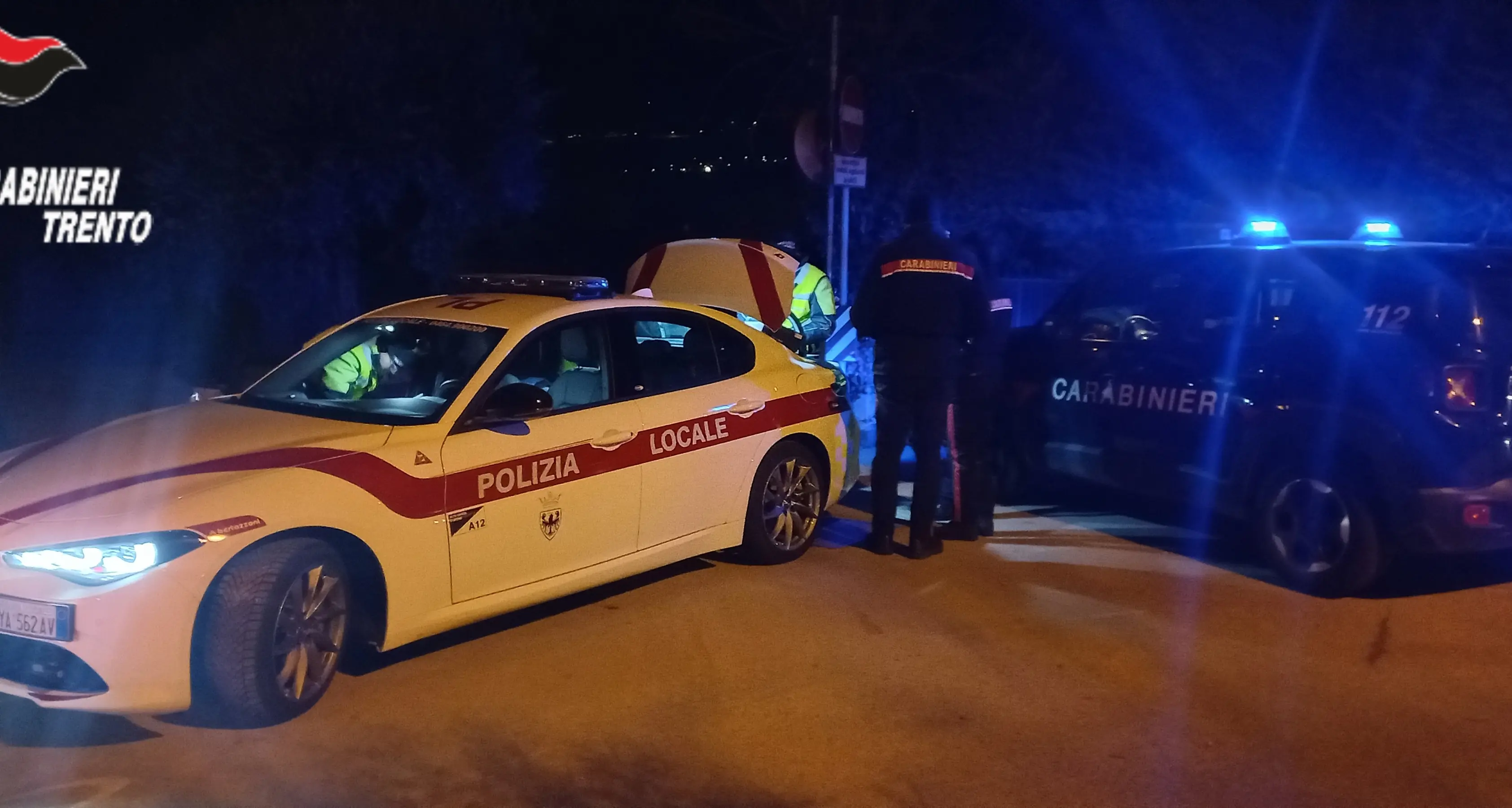 Effetto nuovo Codice: otto patenti ritirate dopo i controlli in Busa venerdì notte, alcol e drug test, ma anche multe ai monopattini