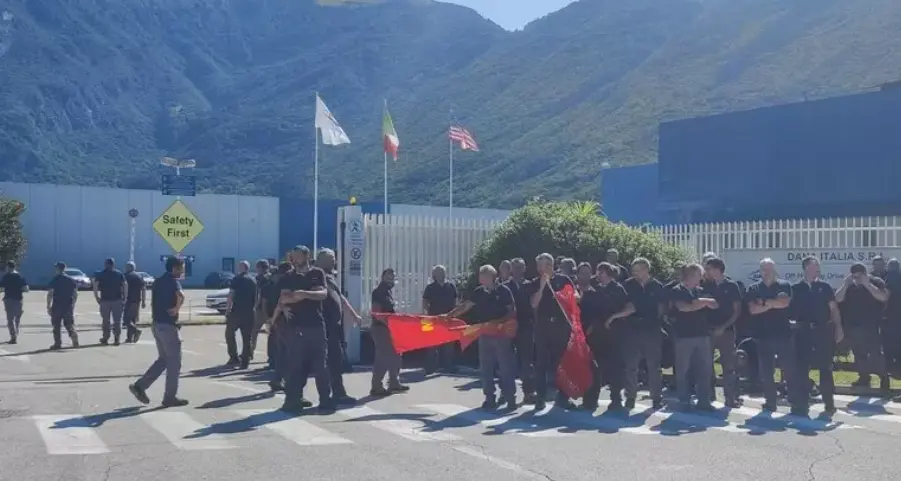 Sciopero alla Dana ad Arco e Rovereto: «Vogliamo il contratto e i diritti»