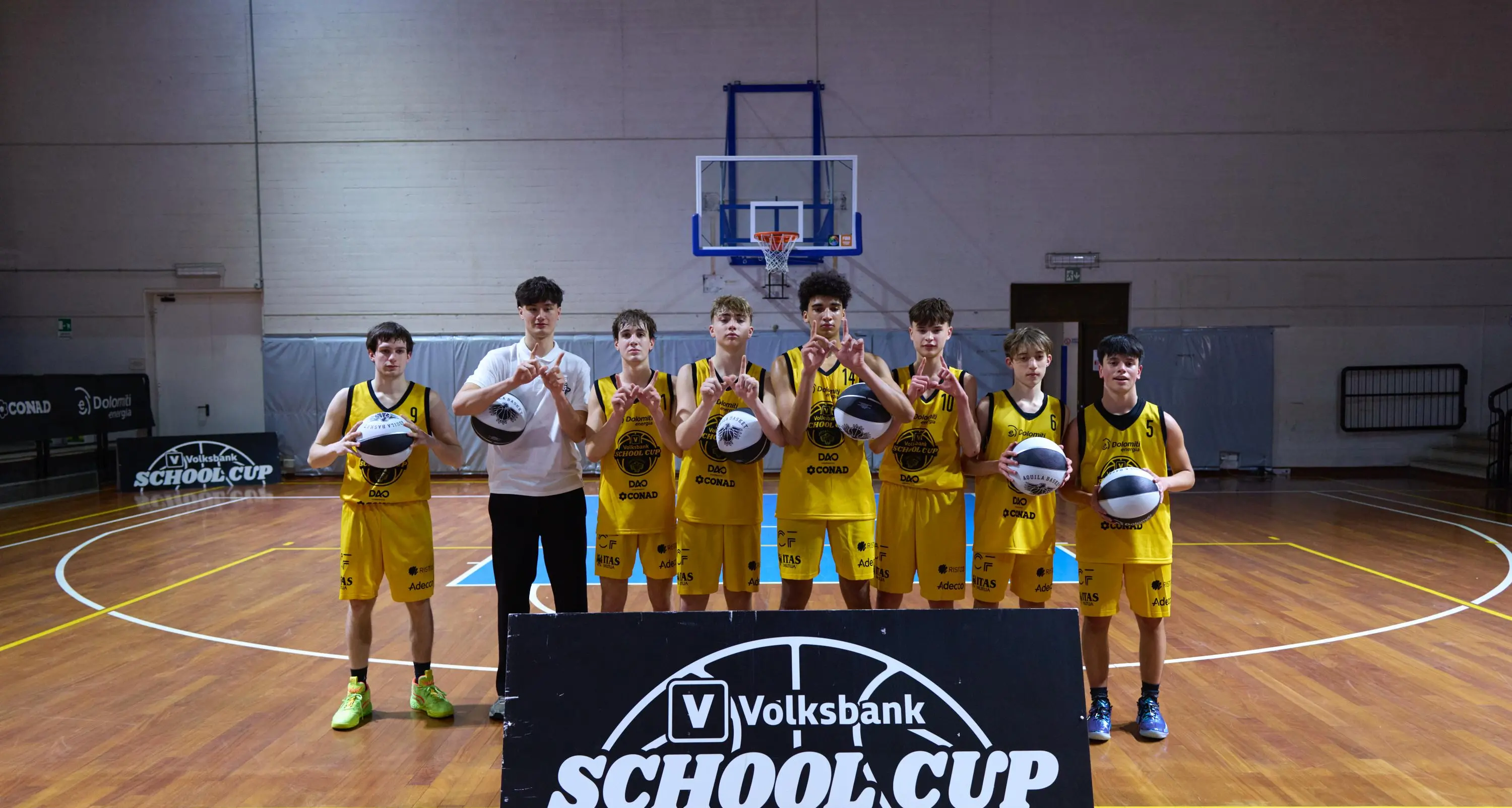 L’Arcivescovile vince la prima tappa della Volksbank Aquila Basket School Cup