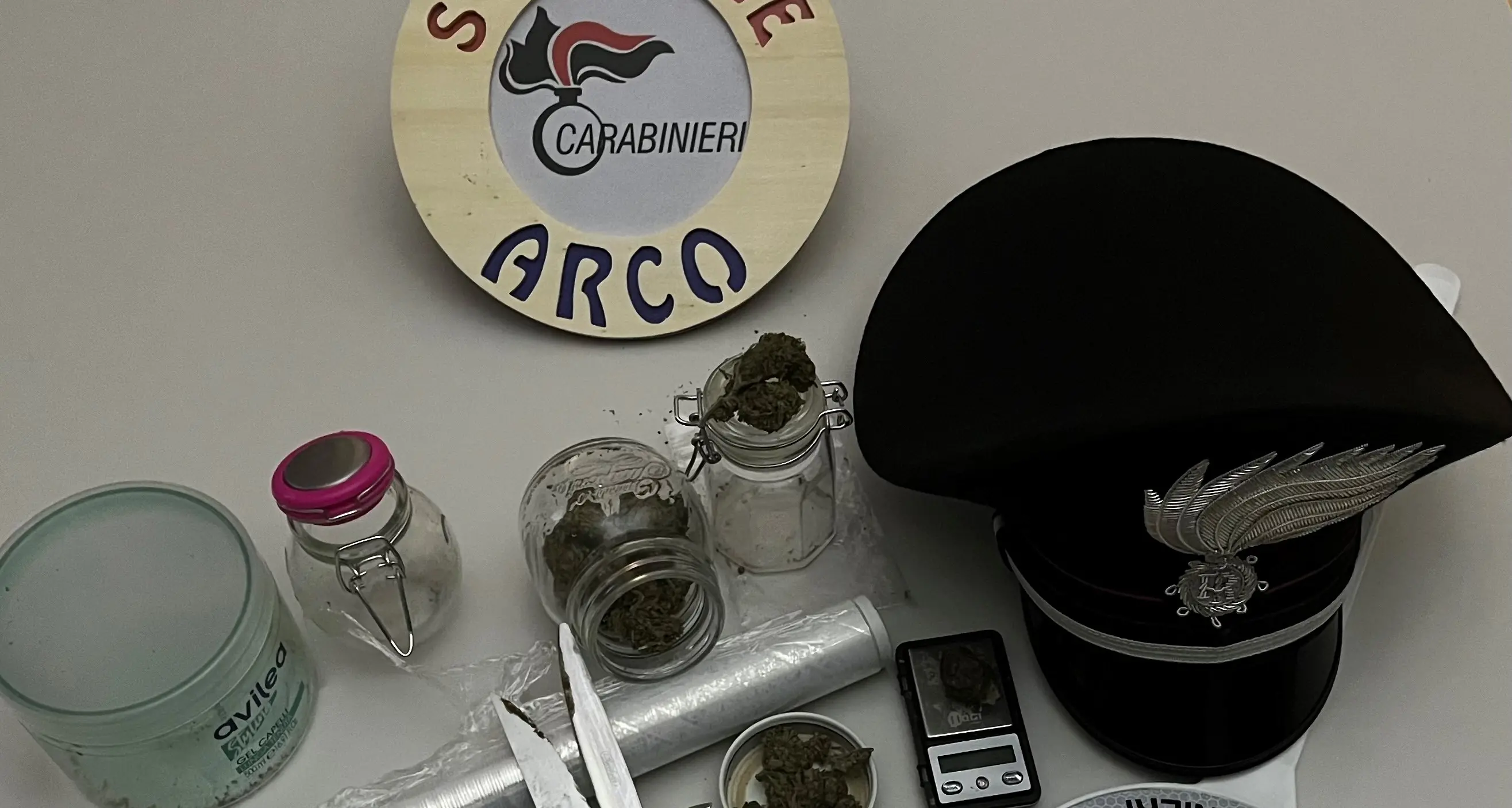 Il cane antidroga “Chip” trova hashish e marijuana: giovane denunciato