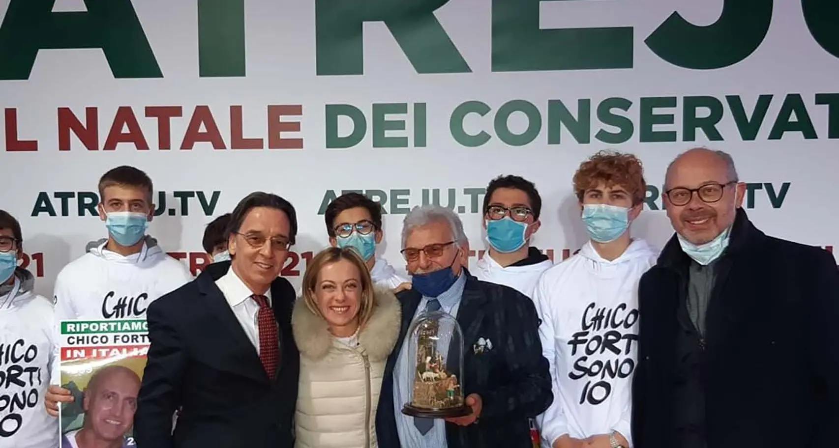 Premio Atreju di Fratelli d'Italia per Chico Forti, e lui risponde: \"Ringrazio Di Maio\"