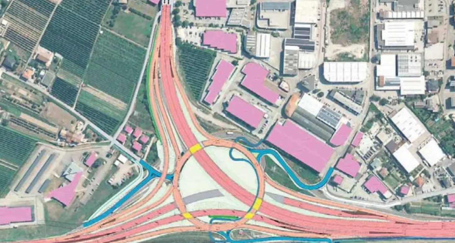 Pronto il nuovo progetto per lo svincolo di Campotrentino: sarà aperto nel 2028