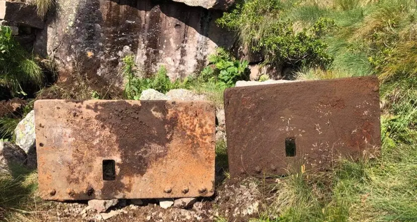 Ritrovati e recuperati due grandi «scudi Masera» dei fucilieri italiani della Grande Guerra