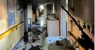 Due mesi per ripristinare l’operatività della sala endoscopica del Santa Chiara danneggiata dalle fiamme