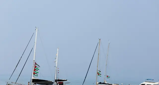 Flotilla: 'Colpiti da sospetto drone'. Ma la Tunisia smentisce