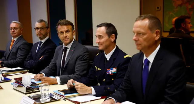 Macron: la Francia ha mobilitato due forze contro minaccia Iran