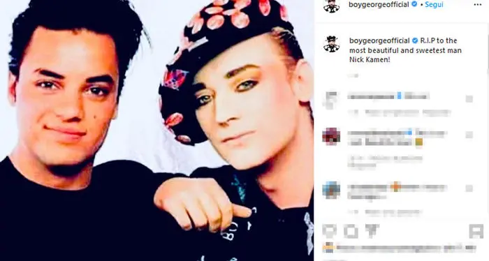 Morto a soli 59 anni Nick Camen, modello e cantante degli anni Ottanta