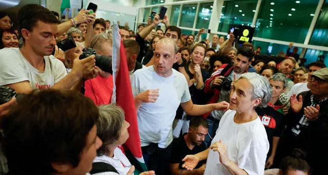 Flotilla: Membri del CUP e attivisti sono atterrati a Barcellona
