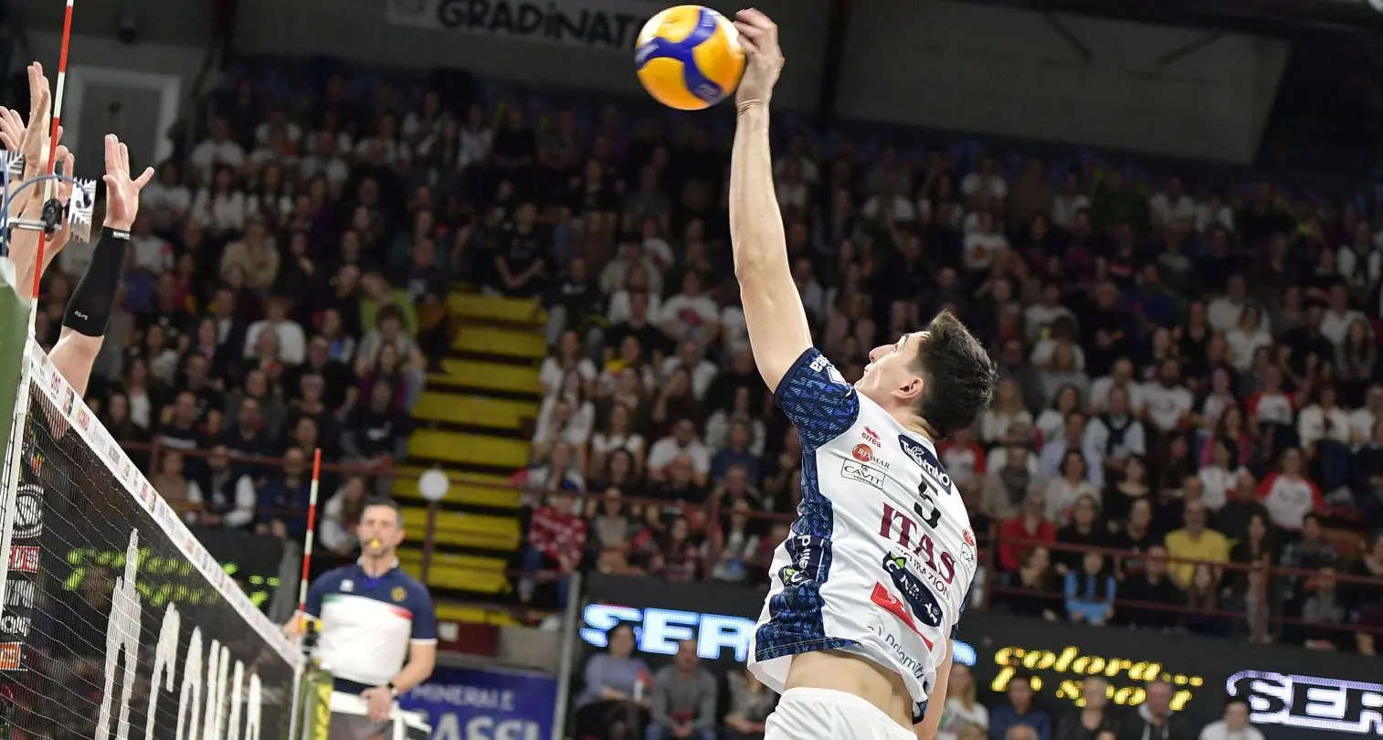 Perugia degli ex Giannelli e Lorenzetti batte l’Itas per 3-1