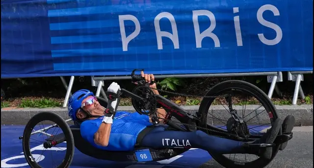 Parigi: ciclismo, argento per Mazzone in crono strada H2