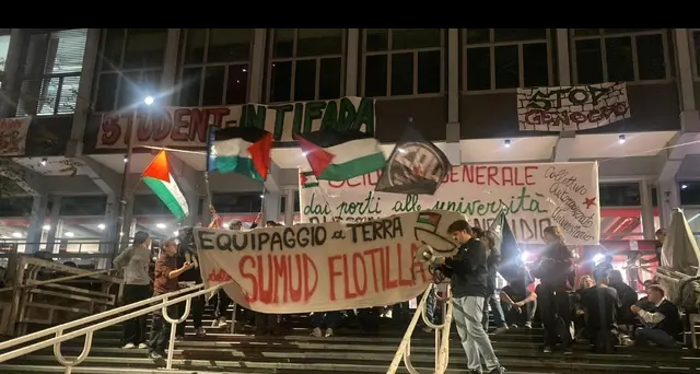 Flotilla: occupato Palazzo Nuovo a Torino