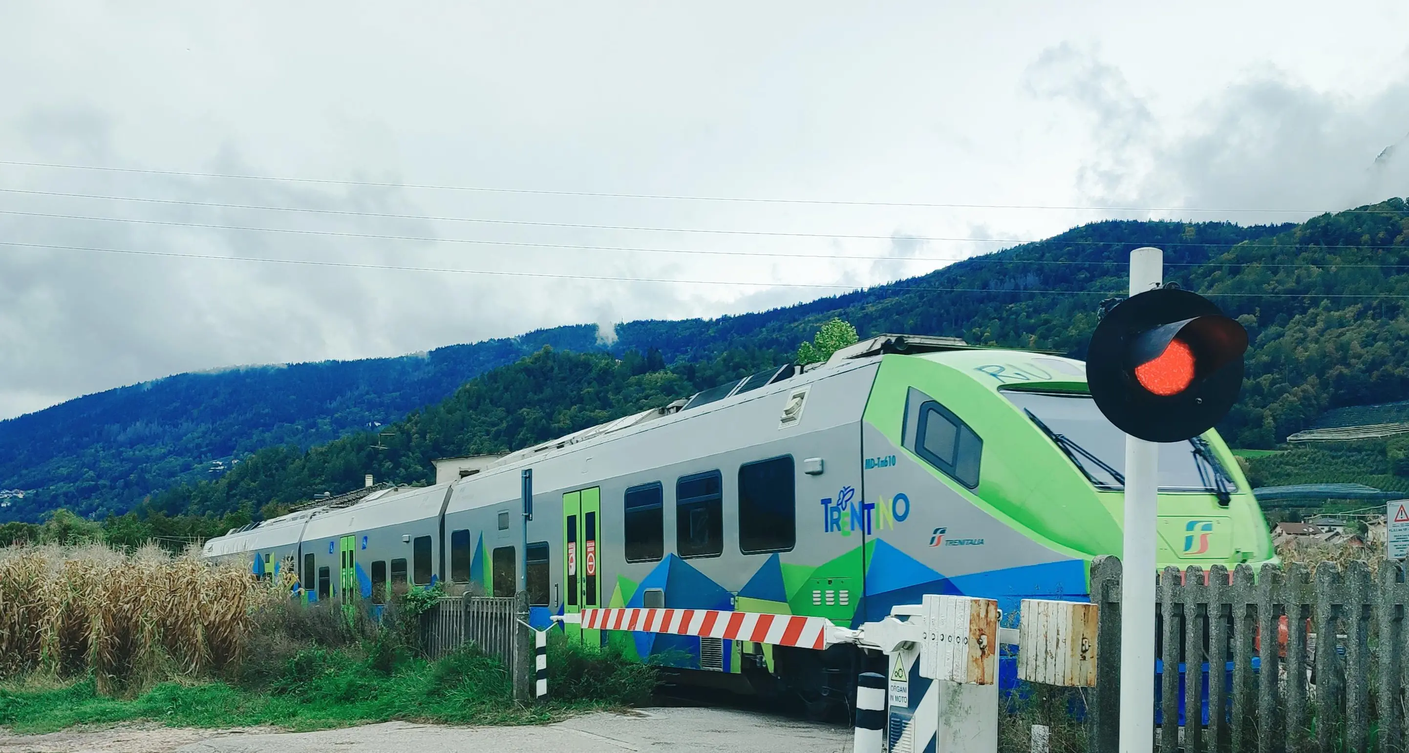 Dal 7 agosto limitazioni alla linea ferroviaria tra Trento e Bolzano: servizio sostitutivo