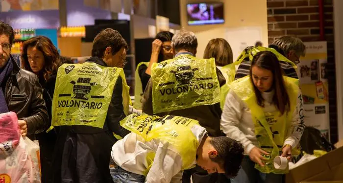 Quattromila volontari in regione a supporto della colletta alimentare