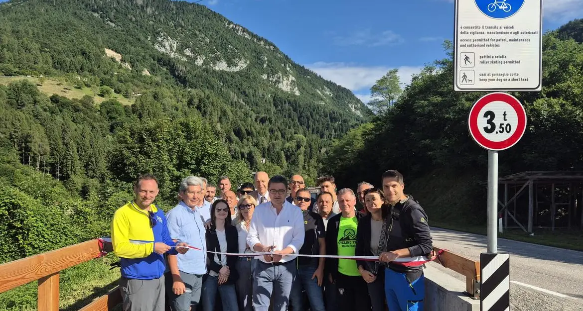In gara il secondo tratto della ciclabile del Tesino: appalto da due milioni e mezzo di euro