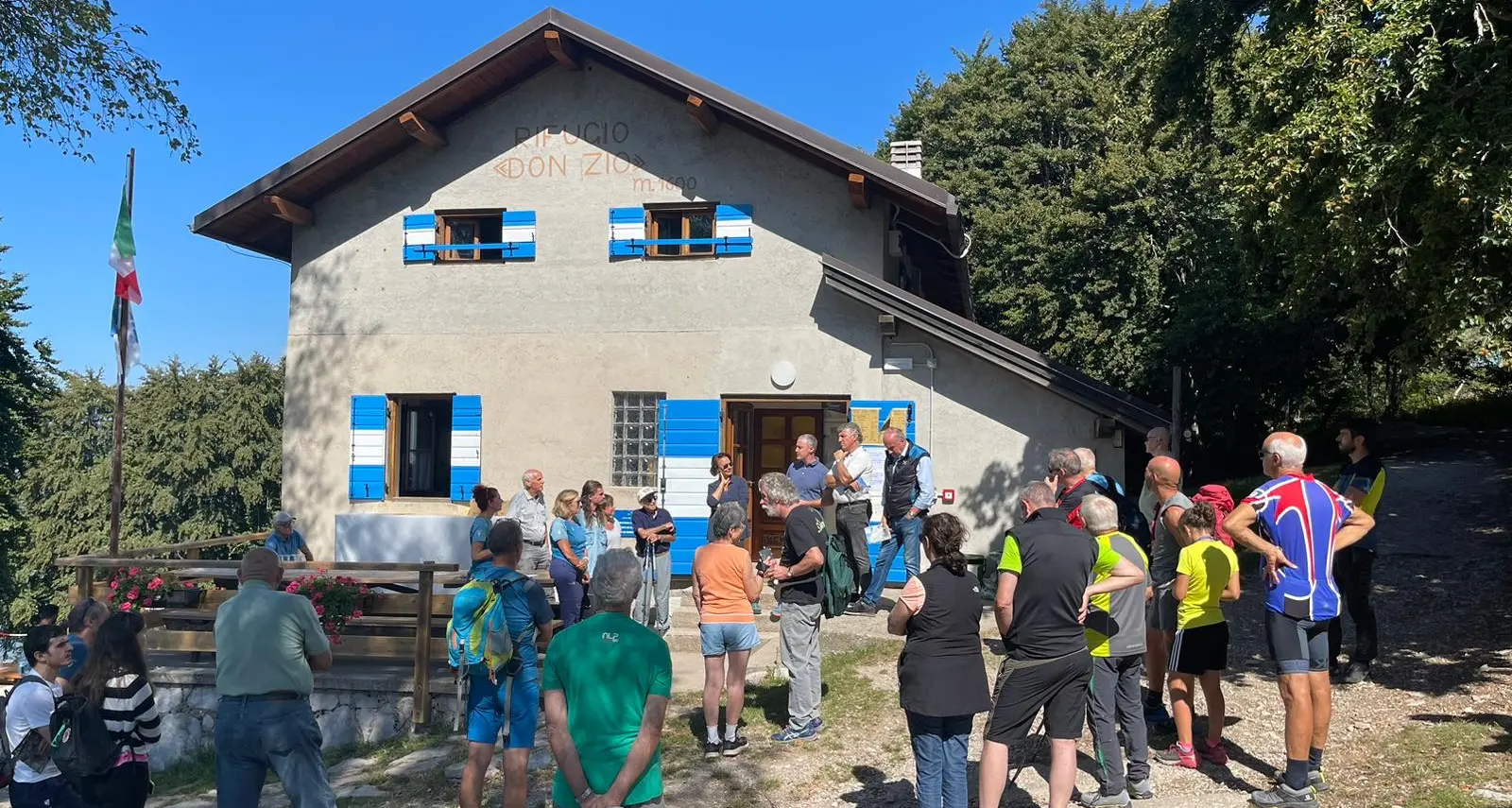 Inaugurato il \"Don Zio\" al Monte Casale: dopo 30 anni tornato rifugio