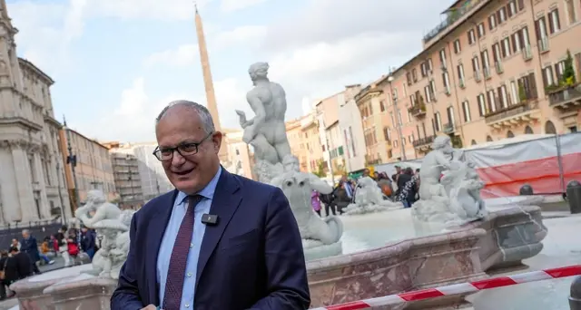 Giubileo: Gualtieri riapre fontane Pantheon e piazza Navona