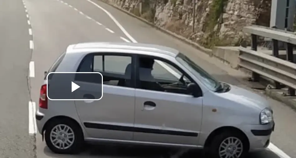 Contromano in tangenziale, strage sfiorata all’imbocco dello svincolo per Martignano