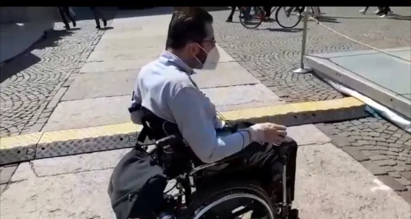 Bello il Festival dell’Economia, ma una persona disabile non può accedere in autonomia