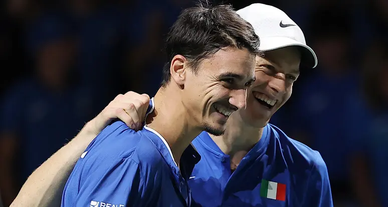 Coppa Davis, Sinner monumentale anche nel doppio: domani Italia da favorita in finale contro l’Australia
