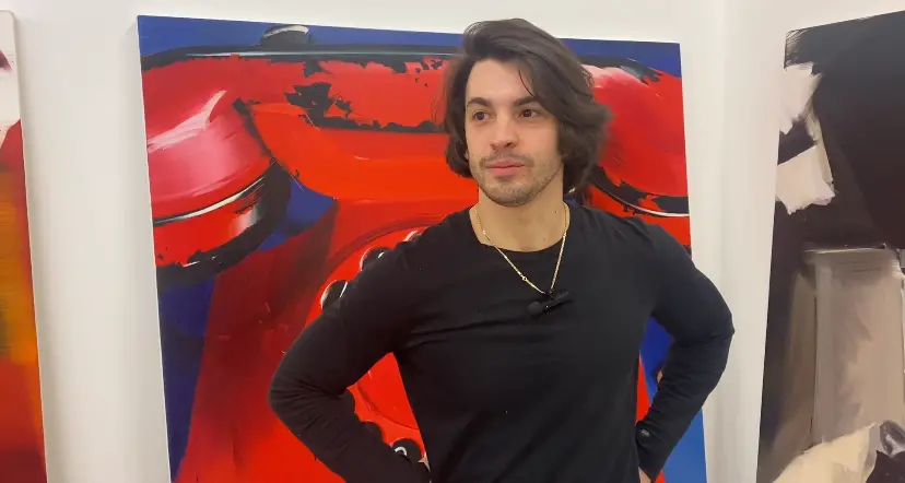 Da oggi alla Boccanera Gallery la mostra di Andrea Fontanari, il giovane artista che pensa (e dipinge) in grande