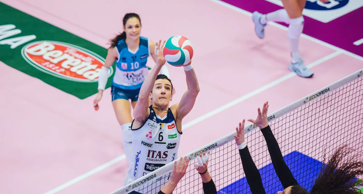 Settima vittoria consecutiva per l’Itas Trentino femminile: per Offanengo non c’è stato scampo