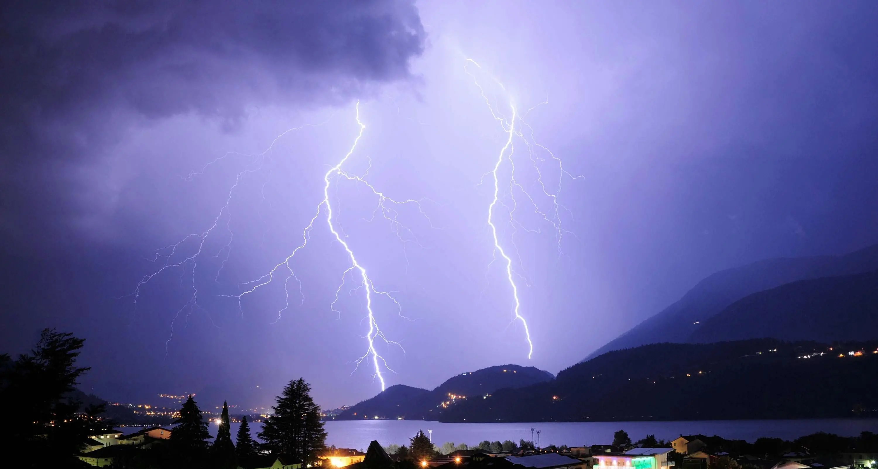 Forti temporali in arrivo, l'allerta della Provincia per questa sera e per venerdì notte