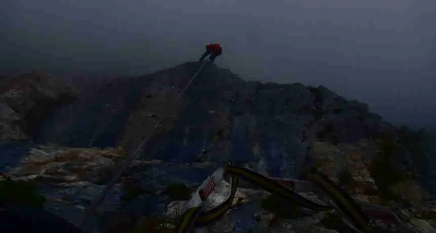 Ceniga, intervento in piena notte per salvare due climber in parete