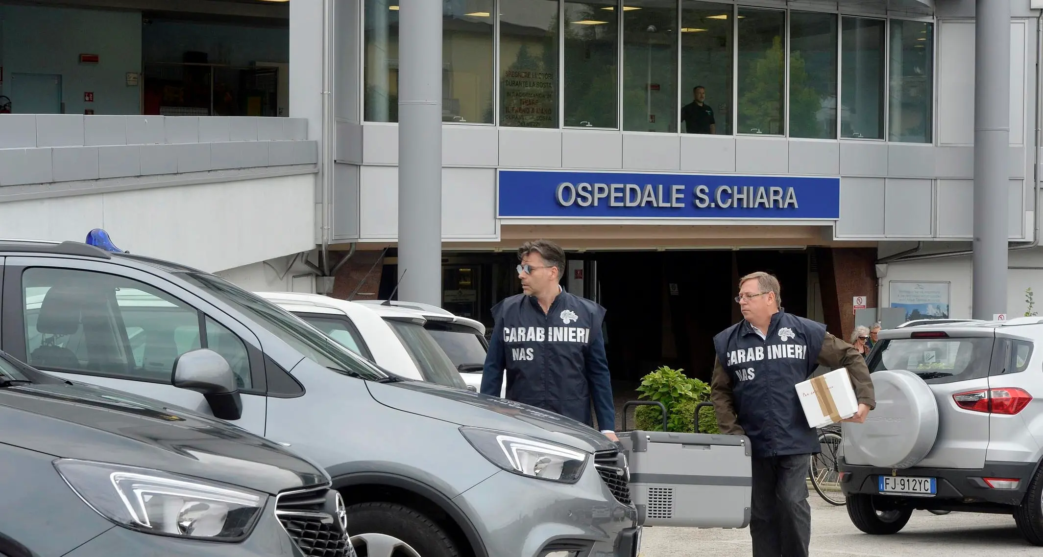 I Nas al reparto Ginecologia del Santa Chiara: per il «caso Pedri» nuove indagini