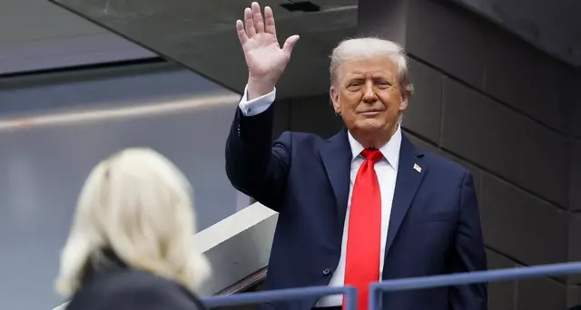 Us Open: Trump contestato, buu per il presidente
